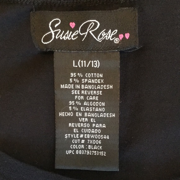 Susie Rose Ruffle Shoulder Teeshirt - Picture 8 of 9